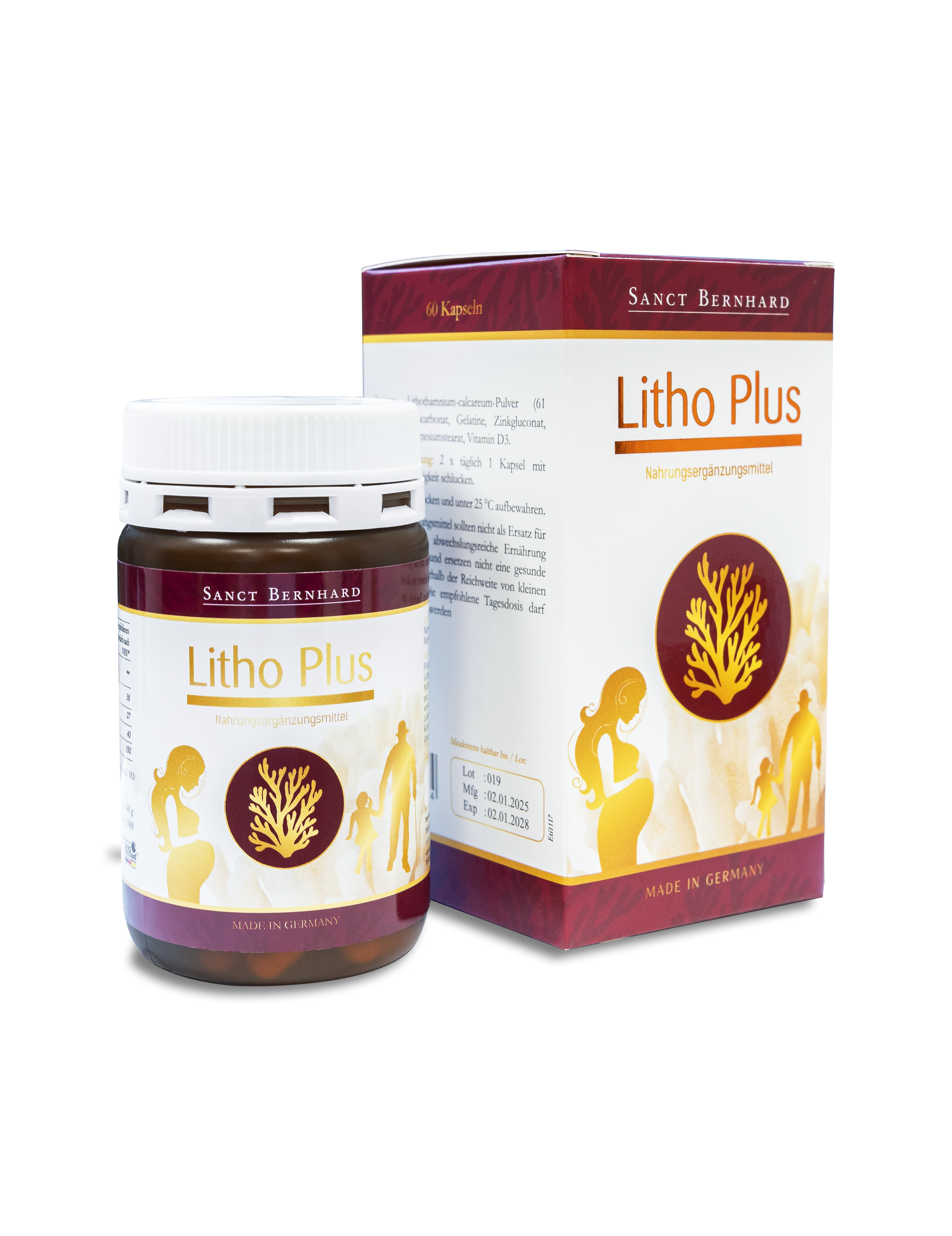 VIÊN UỐNG BỔ SUNG CANXI LITHO PLUS 60 Viên